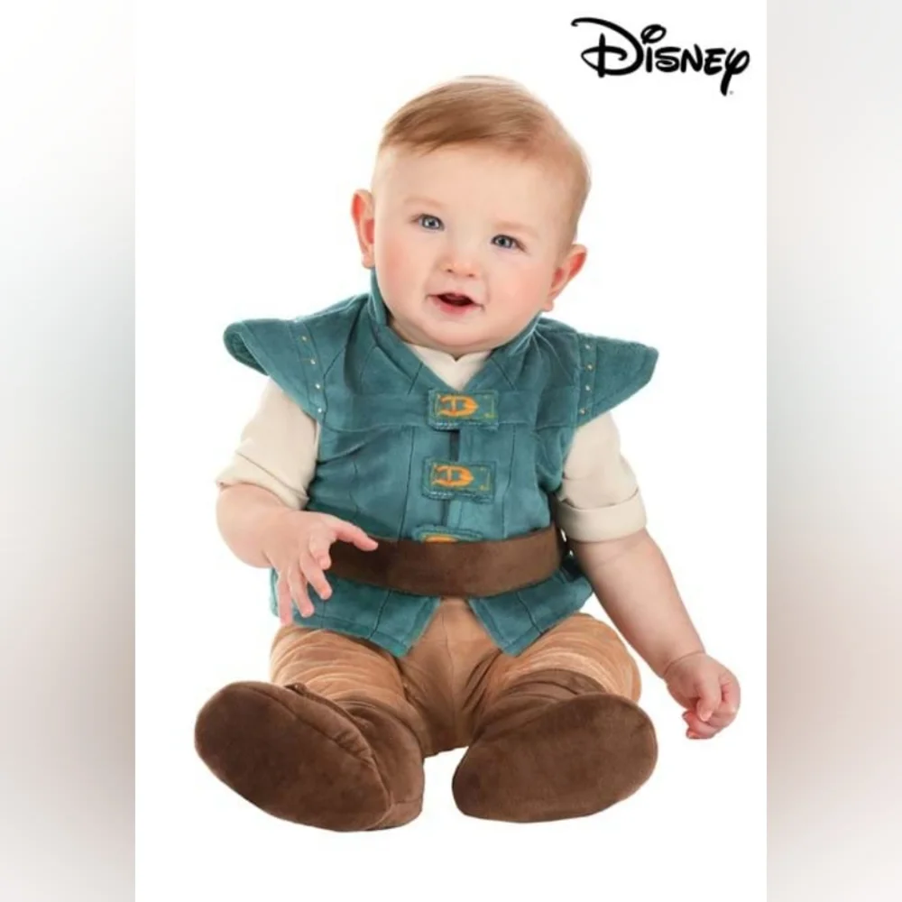 Disney Baby Flynn Rider Costume Outfit - Picture 2 of 5